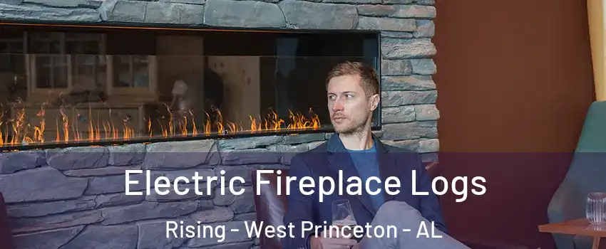Electric Fireplace Logs Rising - West Princeton - AL