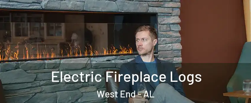 Electric Fireplace Logs West End - AL