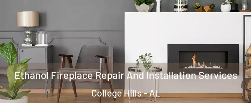Ethanol Fireplace Repair And Installation Services College Hills - AL