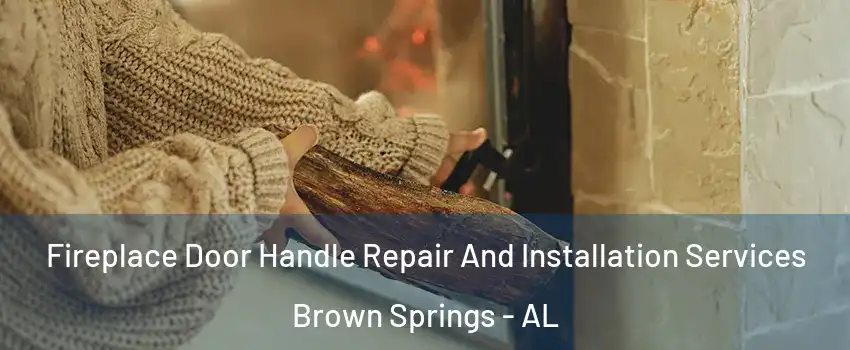 Fireplace Door Handle Repair And Installation Services Brown Springs - AL