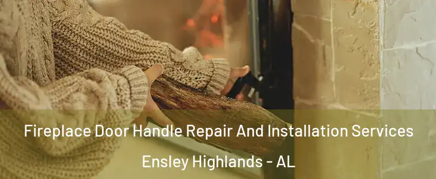 Fireplace Door Handle Repair And Installation Services Ensley Highlands - AL