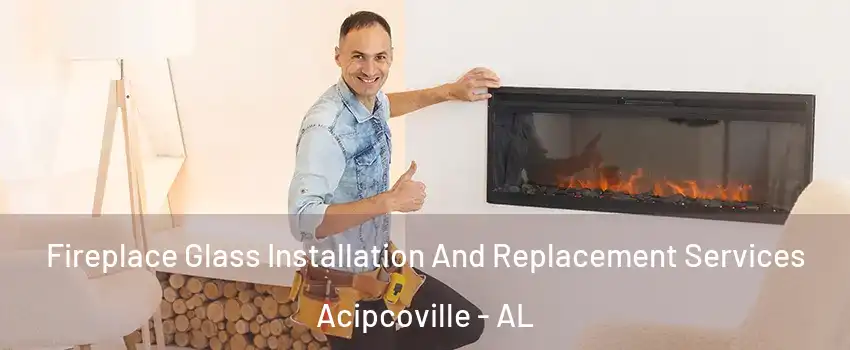 Fireplace Glass Installation And Replacement Services Acipcoville - AL