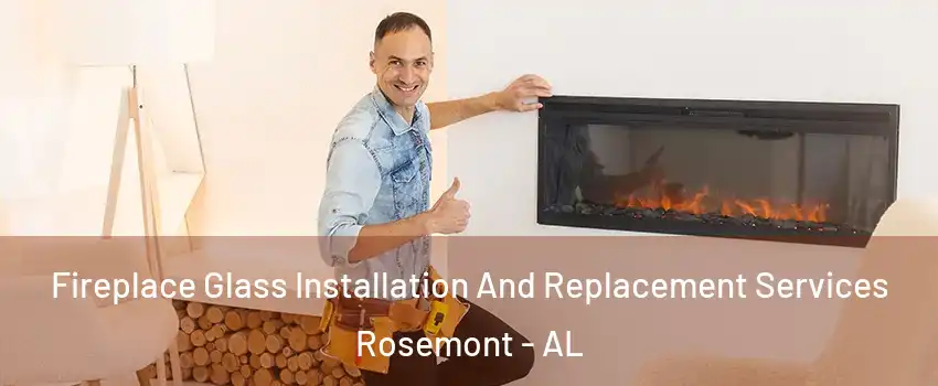 Fireplace Glass Installation And Replacement Services Rosemont - AL