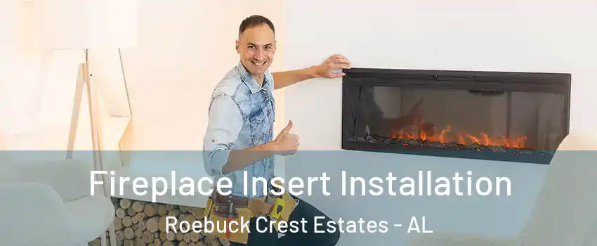 Fireplace Insert Installation Roebuck Crest Estates - AL