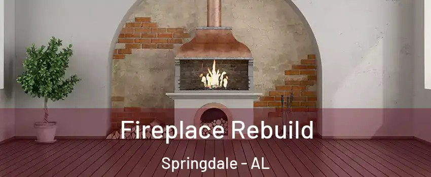 Fireplace Rebuild Springdale - AL