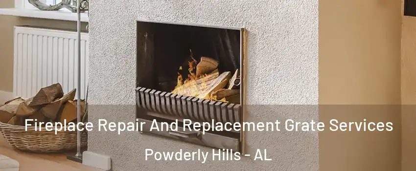 Fireplace Repair And Replacement Grate Services Powderly Hills - AL