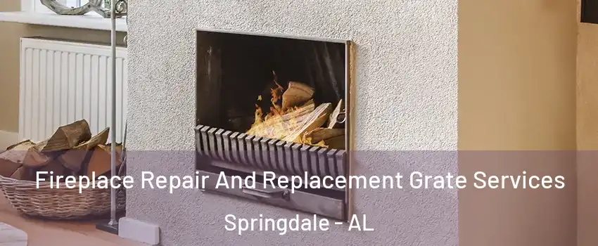 Fireplace Repair And Replacement Grate Services Springdale - AL