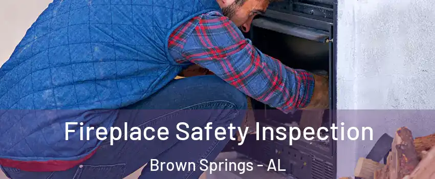 Fireplace Safety Inspection Brown Springs - AL