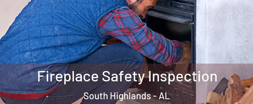 Fireplace Safety Inspection South Highlands - AL