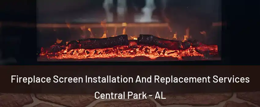 Fireplace Screen Installation And Replacement Services Central Park - AL