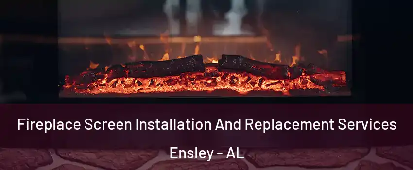 Fireplace Screen Installation And Replacement Services Ensley - AL