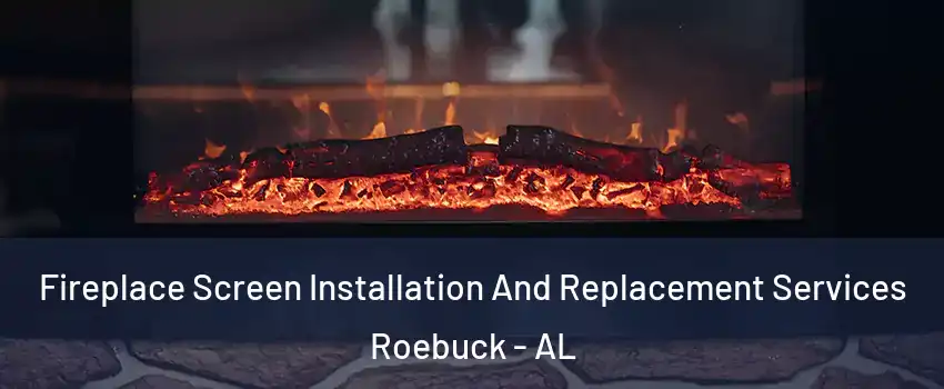 Fireplace Screen Installation And Replacement Services Roebuck - AL