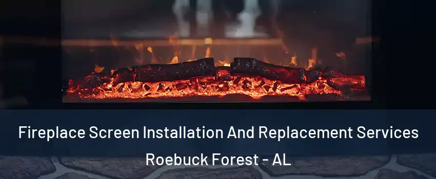 Fireplace Screen Installation And Replacement Services Roebuck Forest - AL