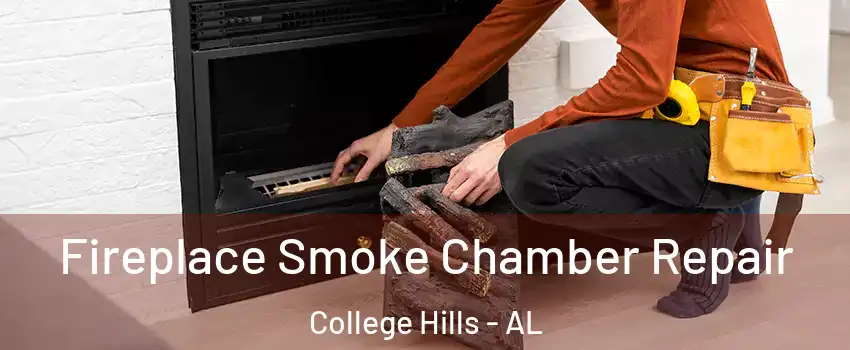 Fireplace Smoke Chamber Repair College Hills - AL
