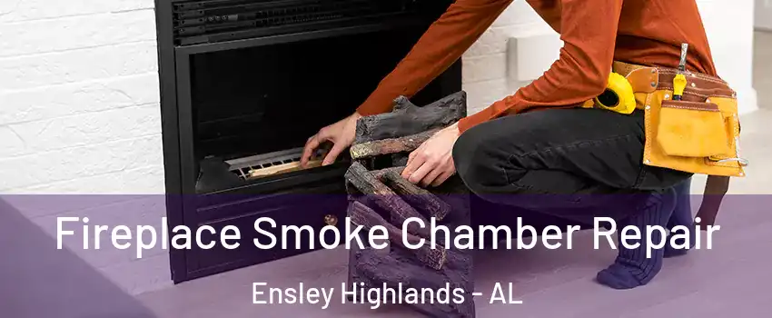 Fireplace Smoke Chamber Repair Ensley Highlands - AL