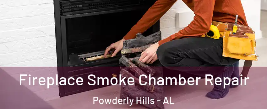 Fireplace Smoke Chamber Repair Powderly Hills - AL
