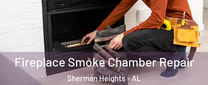 Fireplace Smoke Chamber Repair Sherman Heights - AL