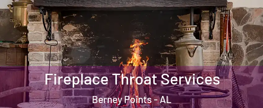 Fireplace Throat Services Berney Points - AL