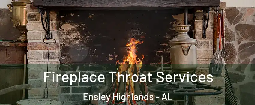 Fireplace Throat Services Ensley Highlands - AL