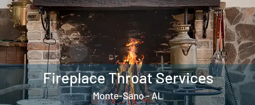 Fireplace Throat Services Monte-Sano - AL