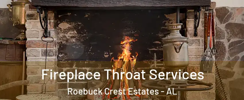 Fireplace Throat Services Roebuck Crest Estates - AL