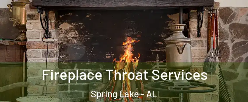 Fireplace Throat Services Spring Lake - AL