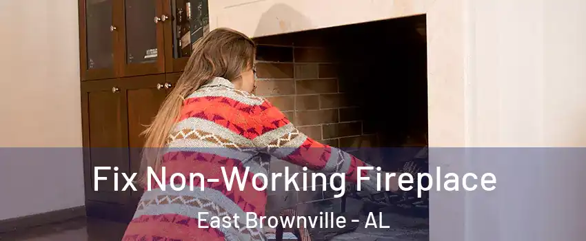Fix Non-Working Fireplace East Brownville - AL