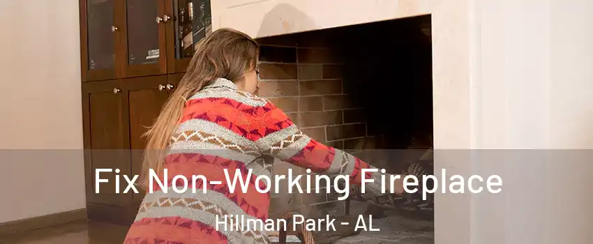 Fix Non-Working Fireplace Hillman Park - AL