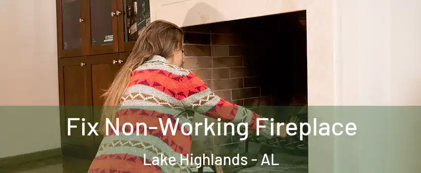 Fix Non-Working Fireplace Lake Highlands - AL