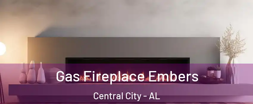 Gas Fireplace Embers Central City - AL