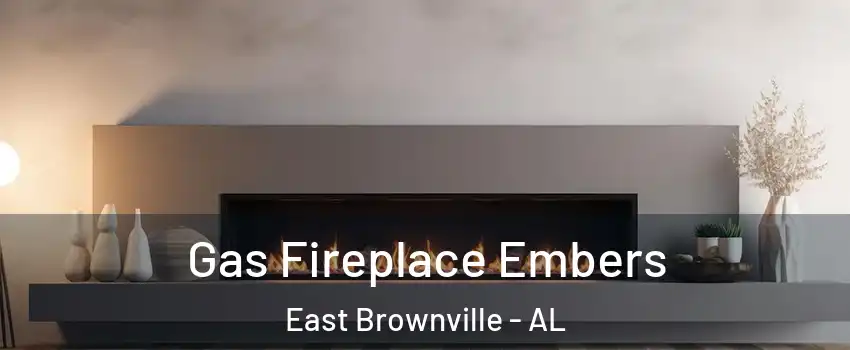 Gas Fireplace Embers East Brownville - AL