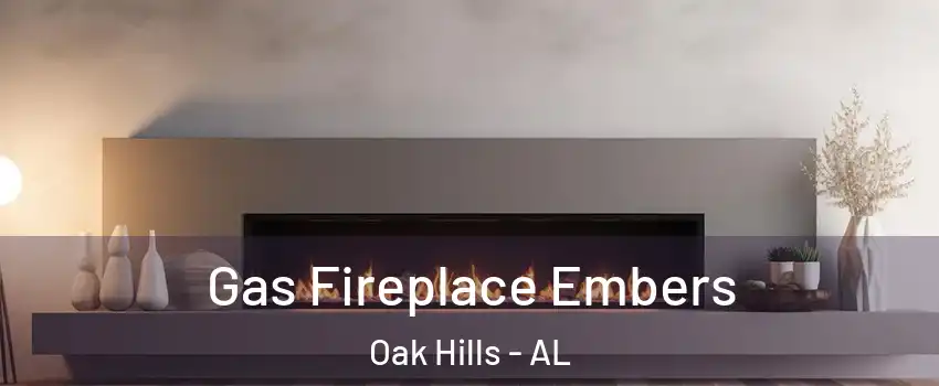 Gas Fireplace Embers Oak Hills - AL