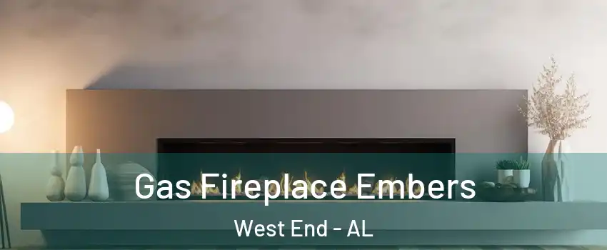 Gas Fireplace Embers West End - AL