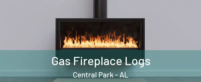 Gas Fireplace Logs Central Park - AL