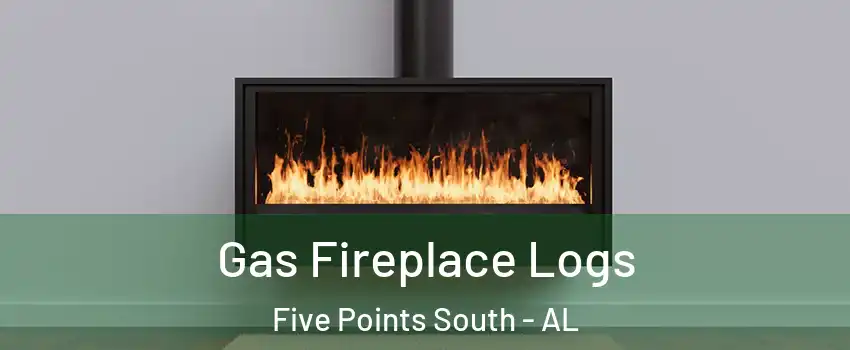 Gas Fireplace Logs Five Points South - AL