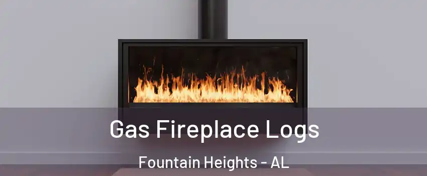 Gas Fireplace Logs Fountain Heights - AL