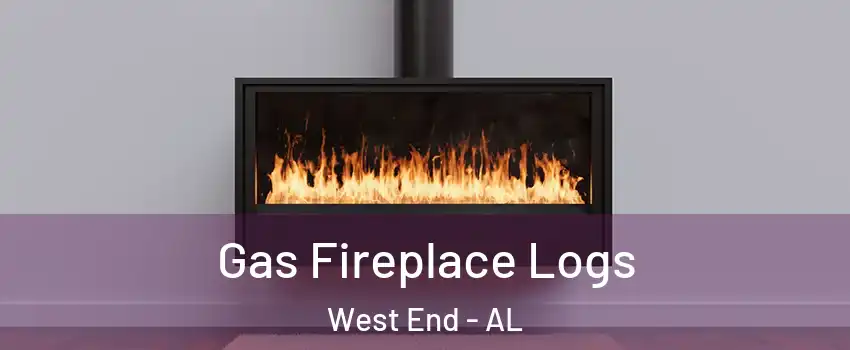 Gas Fireplace Logs West End - AL