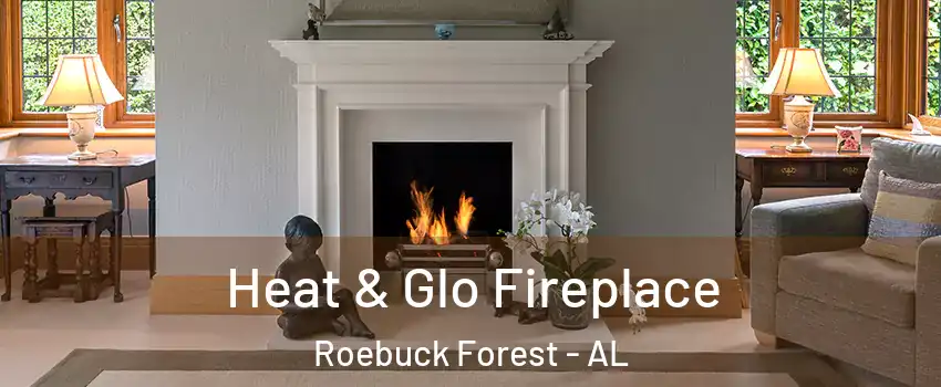 Heat & Glo Fireplace Roebuck Forest - AL
