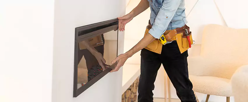 Metal Fireplace Installation in West End, Alabama