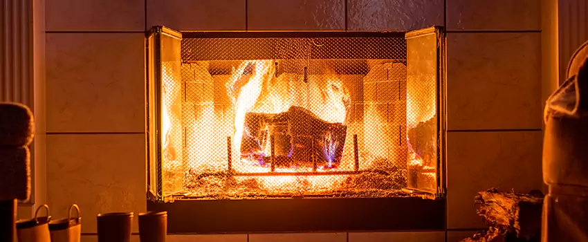 Mendota Hearth Landscape Fireplace Installation in West End, Alabama