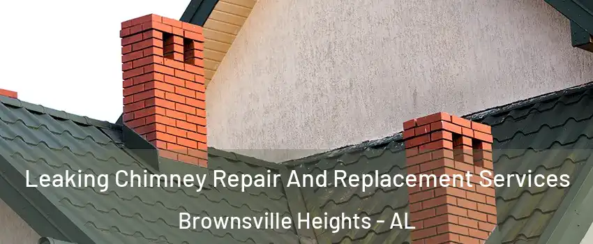 Leaking Chimney Repair And Replacement Services Brownsville Heights - AL