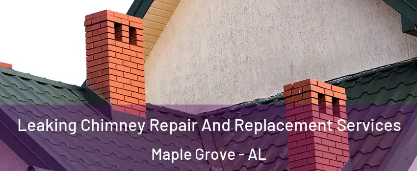 Leaking Chimney Repair And Replacement Services Maple Grove - AL