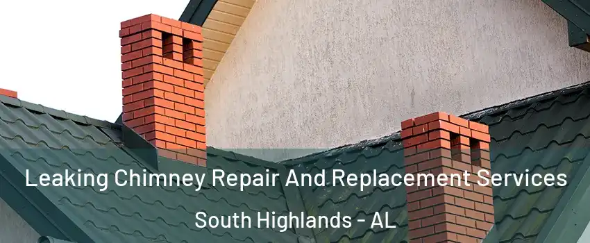 Leaking Chimney Repair And Replacement Services South Highlands - AL