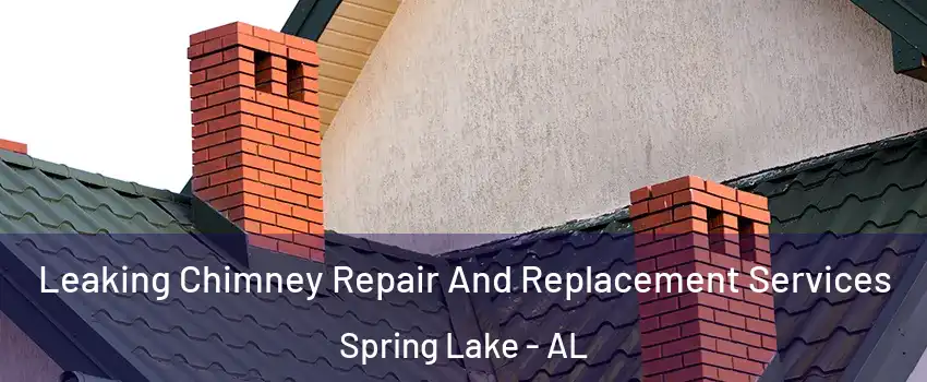 Leaking Chimney Repair And Replacement Services Spring Lake - AL