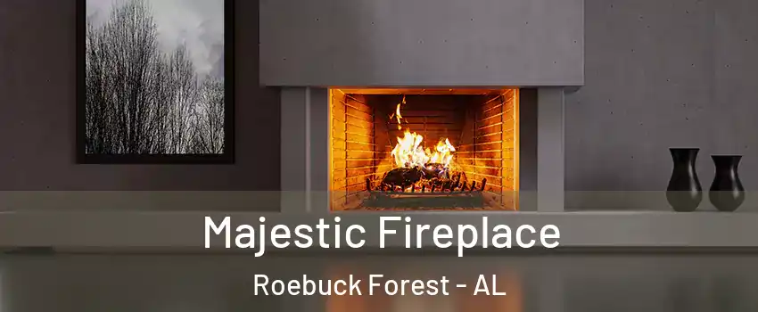Majestic Fireplace Roebuck Forest - AL
