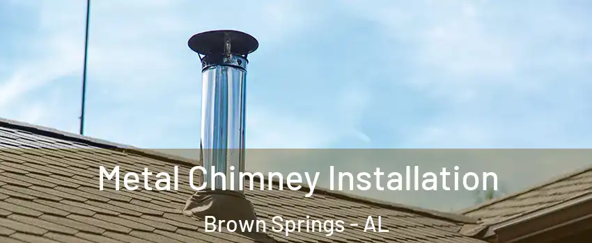 Metal Chimney Installation Brown Springs - AL