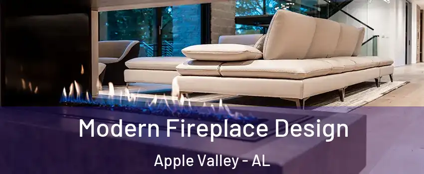 Modern Fireplace Design Apple Valley - AL