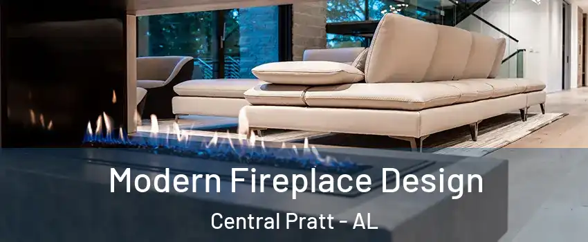 Modern Fireplace Design Central Pratt - AL