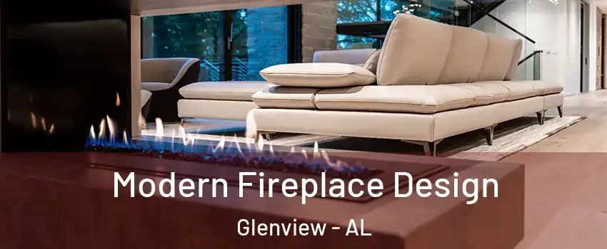 Modern Fireplace Design Glenview - AL