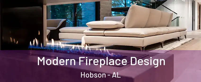 Modern Fireplace Design Hobson - AL